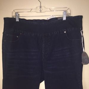Avenue Denim Bermuda Shorts